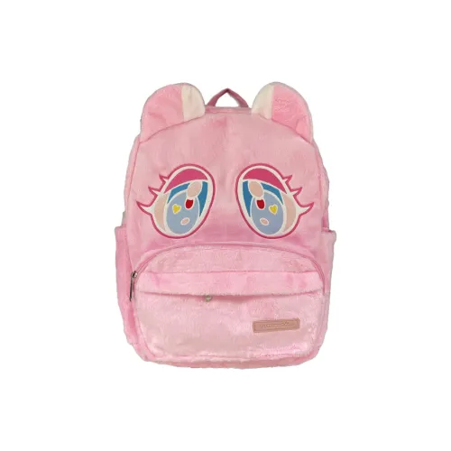 WXRX Плюшевый рюкзак женский розовый