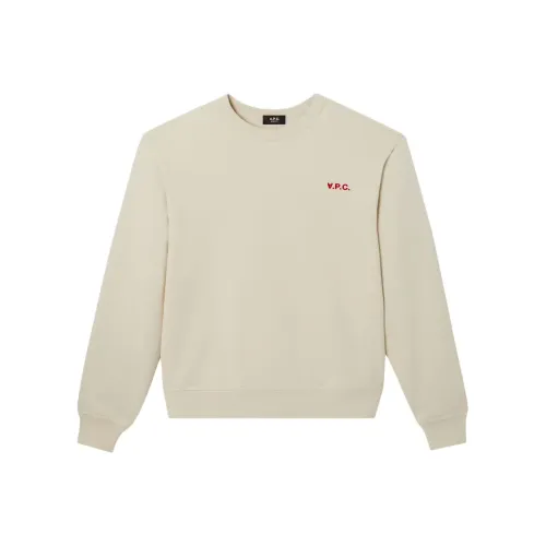 A.P.C Толстовка Мужской Серый Белый