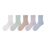 [Женский] Смешанный цвет, упаковка из 5 штук (9001)