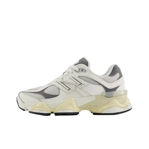 New Balance NB 9060 Low Топ KIDS Lifestyle Shoes Белый Серый Подростки