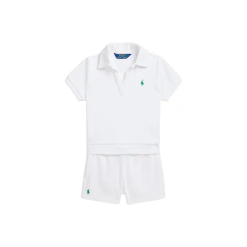 Polo Ralph Lauren Повседневная Спортивная Одежда Белая Детская