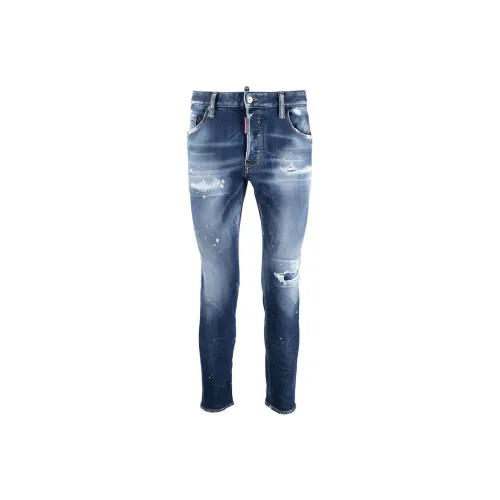 DSQUARED 2 Blue Men's Jeans DSQUARED 2 Синий Мужской Джинсы