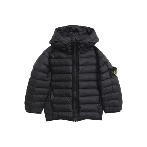 STONE ISLAND Kids Куртки Морского Синего Цвета