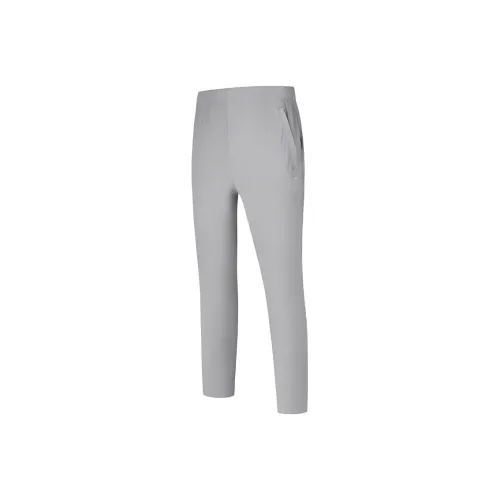 QIAODAN Men's Training Series Вязаные тренировочные штаны мужские цвет облако пиковый серый