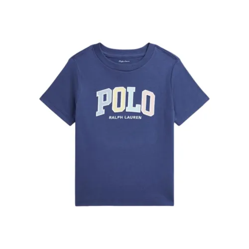 Polo Ralph Lauren T-рубашка синяя для малышей и детей дошкольного возраста