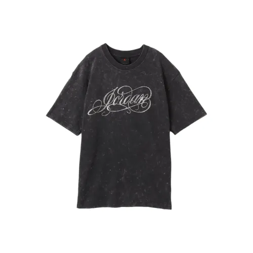 Джордан GFXAS WJ SS OS SWCRYSTL T Рубашка Унисекс Серый