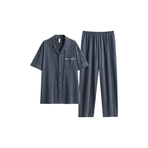 Q'NIANMA Longing Ink Мужские пижамные комплекты