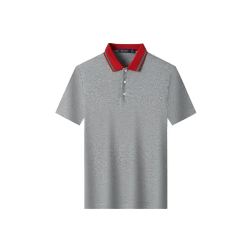 LOZ Серый Мужская Рубашка Поло