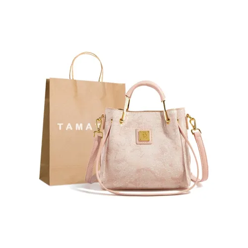 TAMATHA Полиуретан Синтетическая кожа Сумка Женская Вышивка Пудра