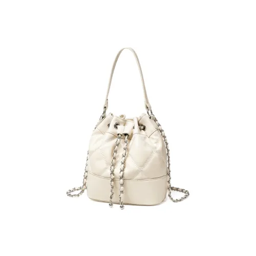 Joy Mario Сумка из синтетической кожи Женская Экрю Классический черный