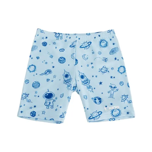 QIAODAN Детский купальник для гонок светло-синий для подростков