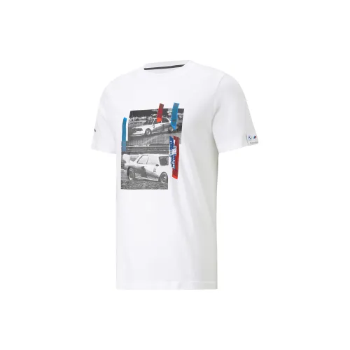 PUMA BMW M Motorsport Graphic T-Shirt Мужская Белая