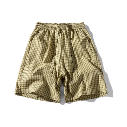 HATCHESSEL Повседневные шорты унисекс TK767 Желтый