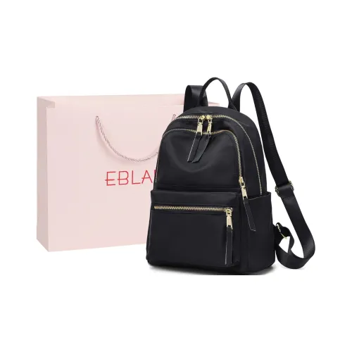 EBLAN Ткань Рюкзак Стандартный Женский Черный