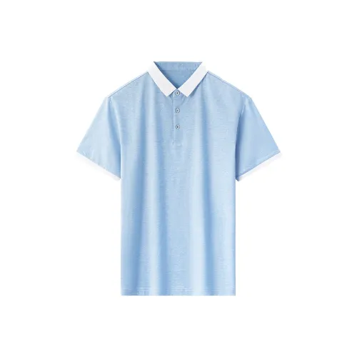 ARTSDON Light Blue Men's Polo