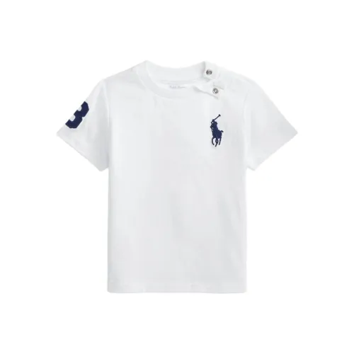 Polo Ralph Lauren T-рубашка Белая для младенцев и малышей