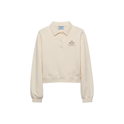 PRADA Поло Унисекс Нейтральный цвет
