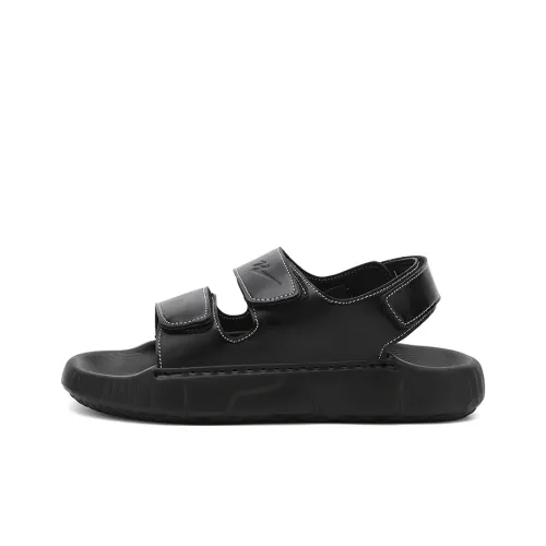 Binary Пляжные сандалии Мужской Черный