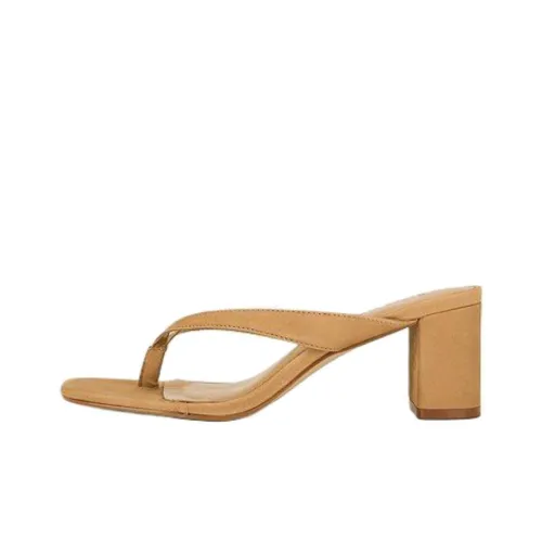 STEVE MADDEN Устойчивые к истиранию Шлепанцы Женские Коричневый