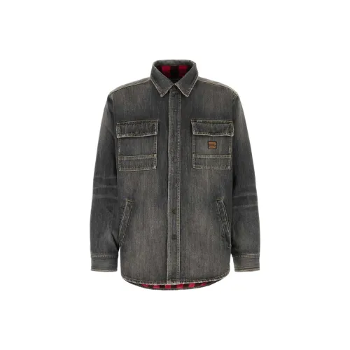 Balenciaga Серые Мужские Рубашки