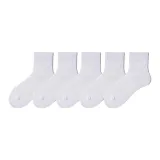 Женский [Белый 5] 5-Пачка (630-Сумка для покупок включена)