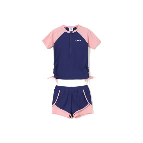 QIAODAN Детский купальник двухкомпонентный комплект для подростков