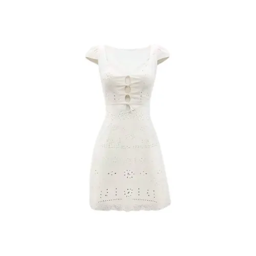 MA JOURNEE Короткое платье с короткими рукавами женское