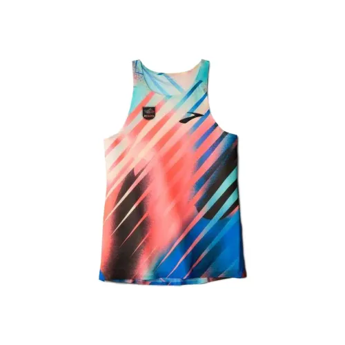 Брэнд Brooks Elite Singlet Майка Женская Градиентная