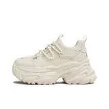 Бежевые/Белые шнурки