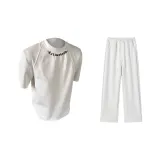 Комплект одежды (Белая футболка + Бело-серые повседневные штаны Фотиния)
