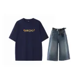 Темно-синий + Ностальгический синий