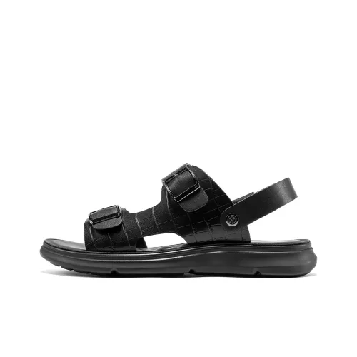 Dance with Wolves Пляжные сандалии Мужские Черные