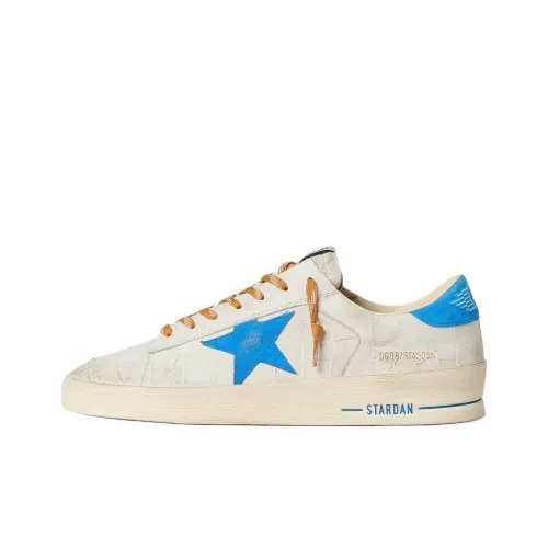 Golden Goose Stardan Low Топ Скейтборд Кроссовки Мужские Белые