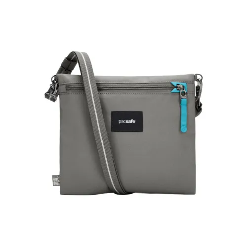 PACSAFE Crossbody сумка, серого цвета, мужская