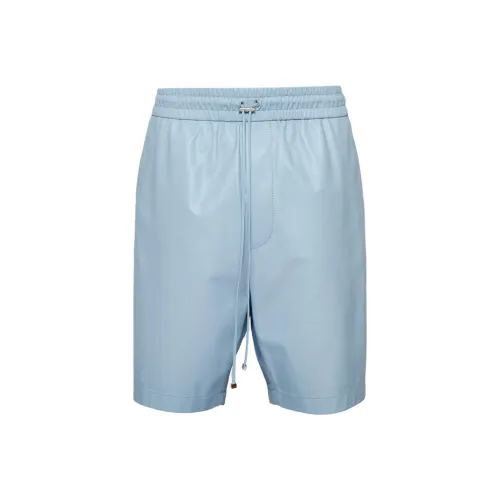 AMIRI Повседневные шорты Мужские Светло-синие