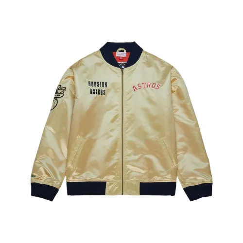 MITCHELL NESS Куртка Мужская Золотая