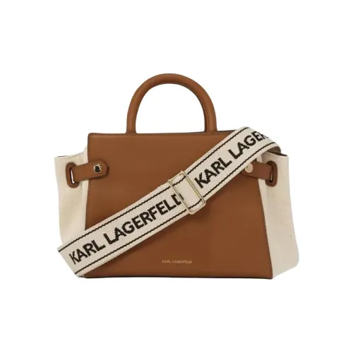 Karl Lagerfeld K Ikonik Телячья кожа Сумка Женская Коньячный коричневый