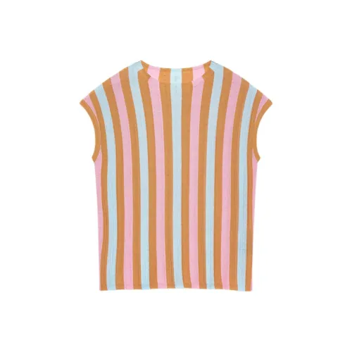 Desigual Апельсин Stripe Женские Трикотаж