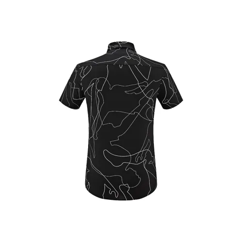 ARTSDON Черный узор Мужская рубашка