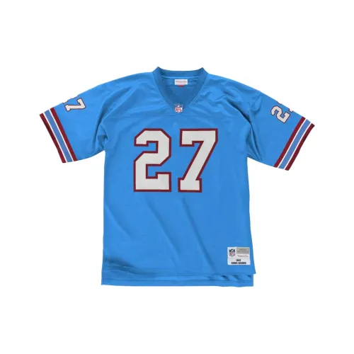 MITCHELL NESS Регби Джерси Игровая версия Мужской Синий