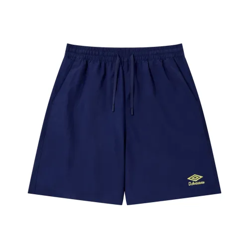 Umbro совместный бренд x D ANTIDOTE Повседневные шорты Унисекс Темно-синий