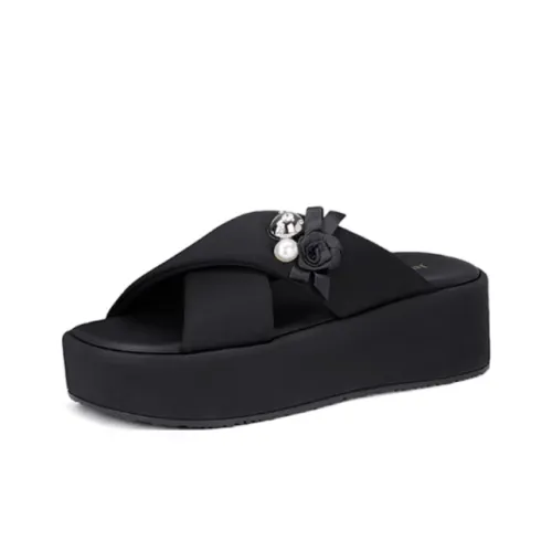 JESSICA SOPHIA Слипоны Женские Черные