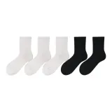 [Женский] Белый 3 упаковки + Черный 2 упаковки (9001)