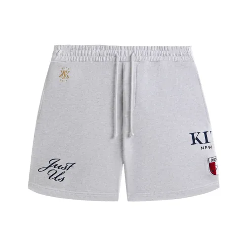 KITH SS25 Повседневные шорты Мужские Светлый Фотиния Серый