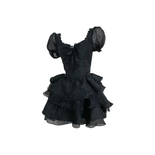 Frustration Garden Короткий рукав Платье Женское