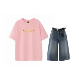 Розовый + Ностальгический синий