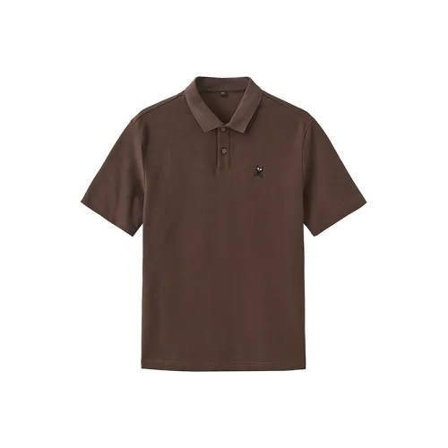 ZUO Кофе Мужская Поло