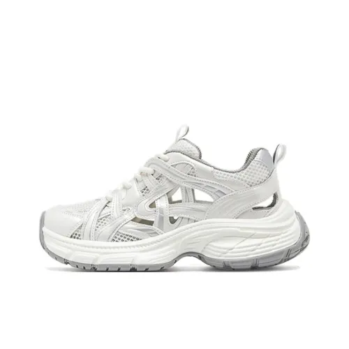 AGSDON Низкие кеды с толстой подошвой Женские