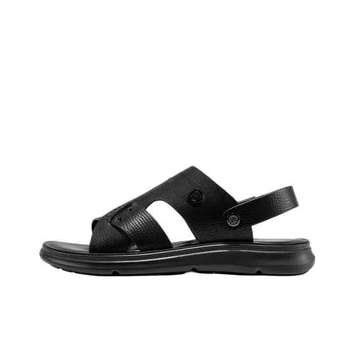 Dance with Wolves Пляжные сандалии Мужские Черные