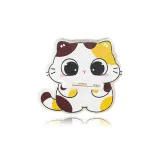 Милый брошь в виде кошки [трёхцветная кошка]